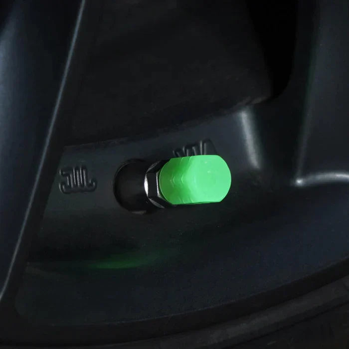 Universal Luminous Tire Valve Cap 4 Pack & 8 Pack. (Special Offer on 8 Pack)