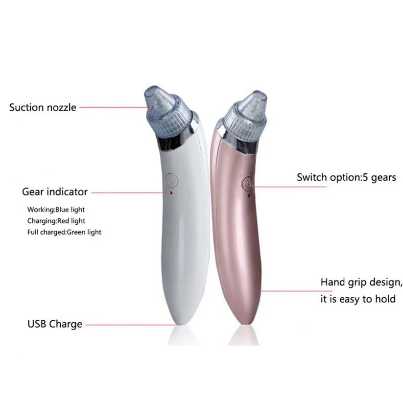 Blackhead Remover, Vacuum Cleaner Pore Skin Care Tool Machine 5 stars