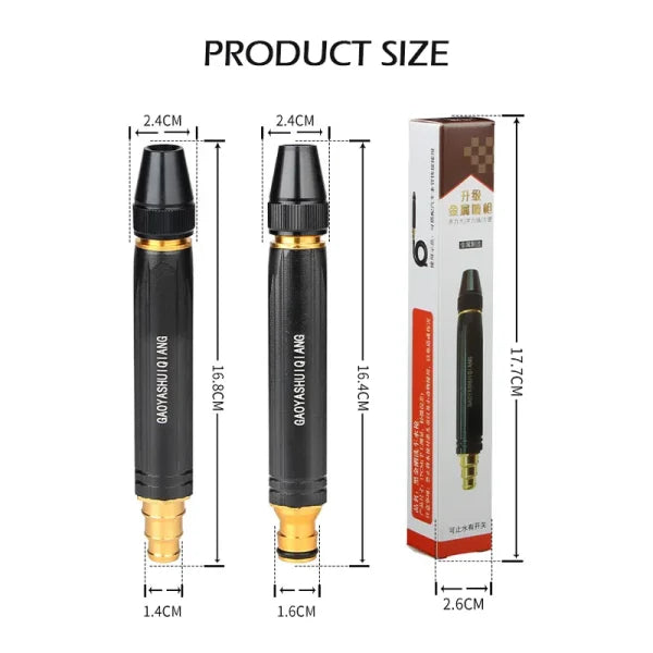 Multifunctional Direct Water Spray Gun Straight Nozzle.