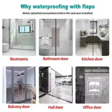 5 Meter Silicone Door Draft Stopper & Window Seal Strip