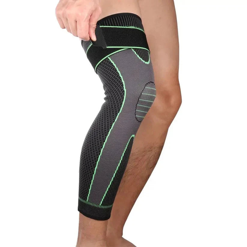 Long Compression Knee Sleeve Braces For Pain Relief