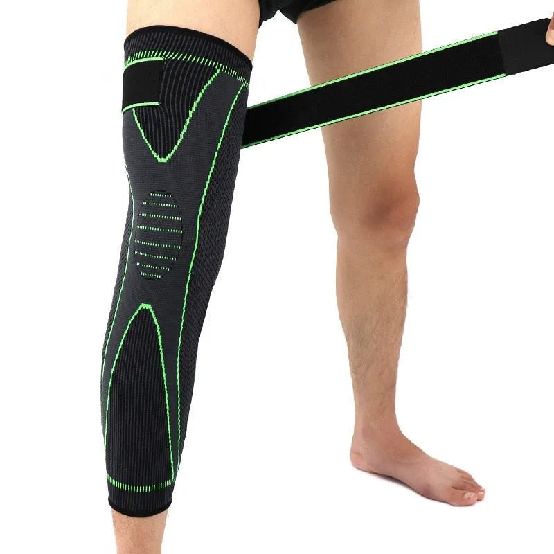Long Compression Knee Sleeve Braces For Pain Relief