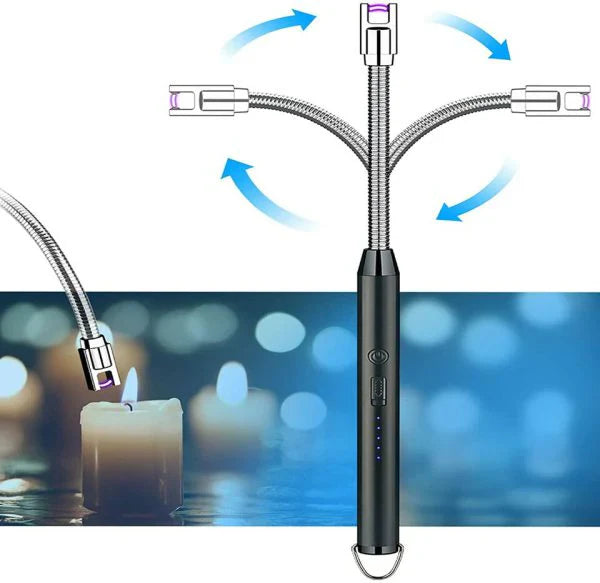 360° Rotatable & Flexible USB Chargeable Lighter