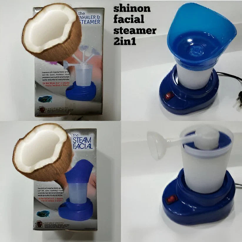 Steam Facial Steamer & Inhaler – Deep Cleansing & Skin Hydration