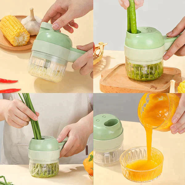 4 In 1 Electric Wireless Grinder