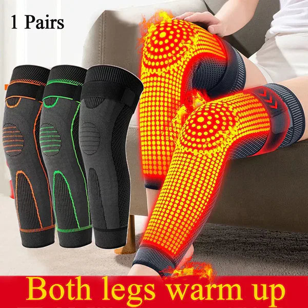 Long Compression Knee Sleeve Braces For Pain Relief