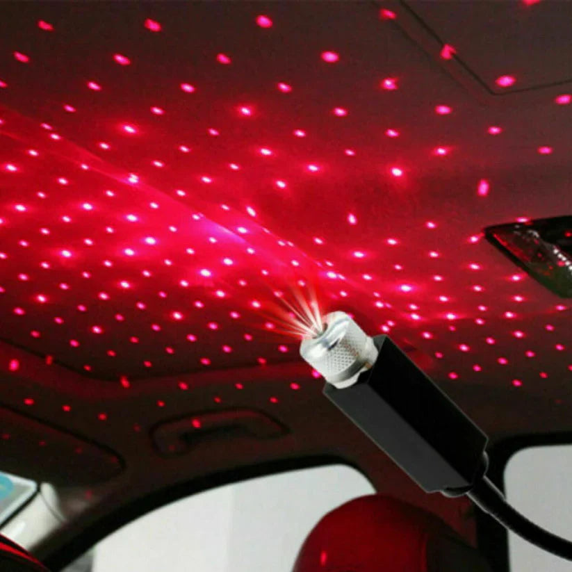 Romantic LED Starry Sky Car Roof Projection USB Portable Light